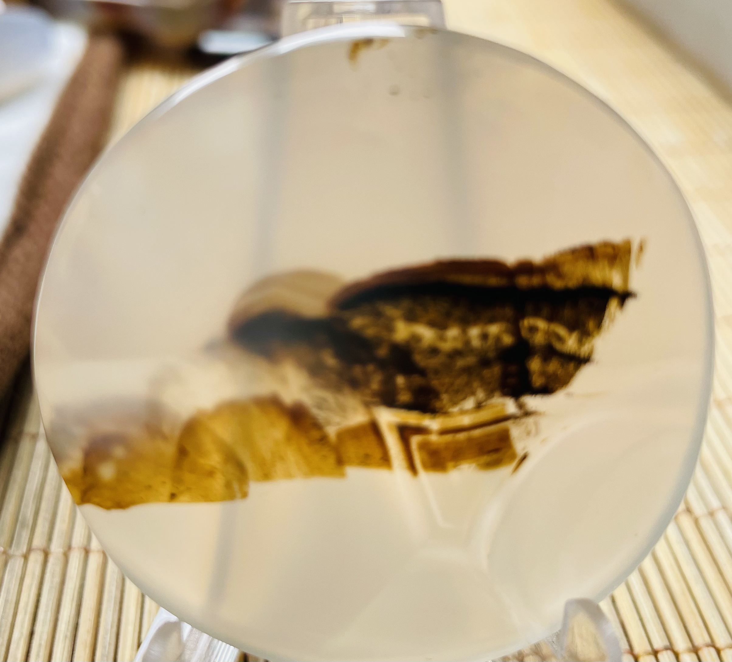 巴西玛瑙意境吊坠