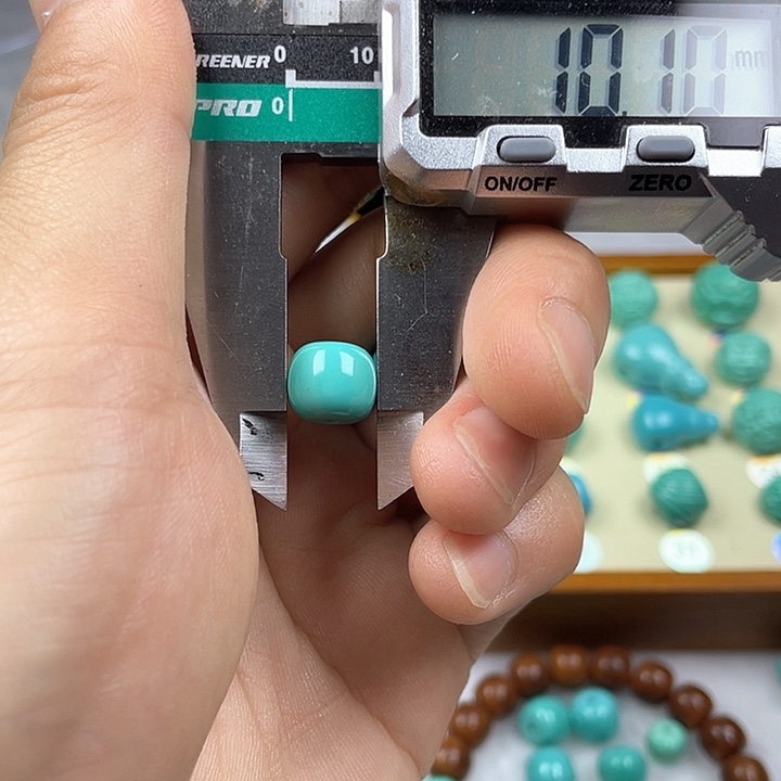 原生态湖北松配饰，直径10