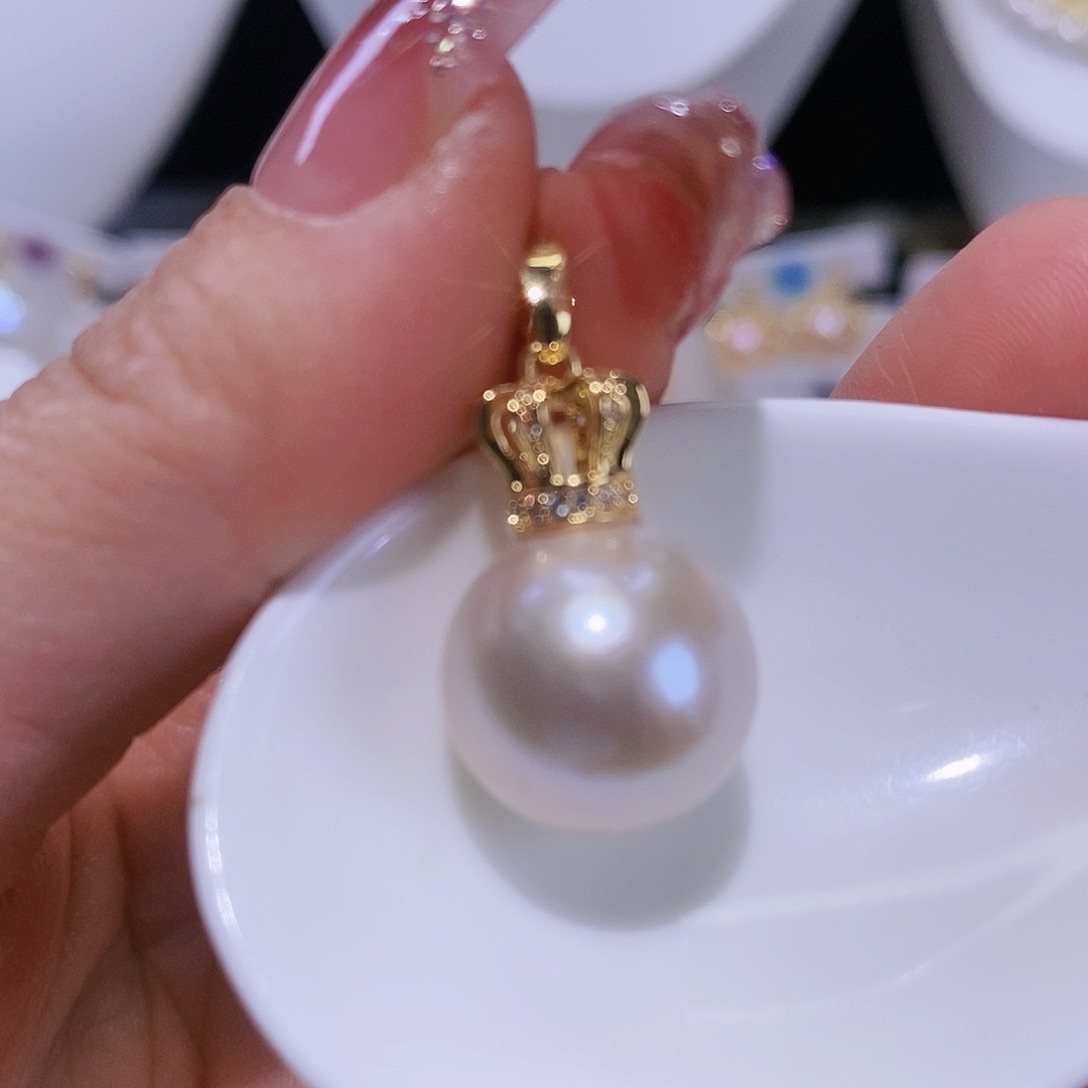 淡水珍珠颈饰合金