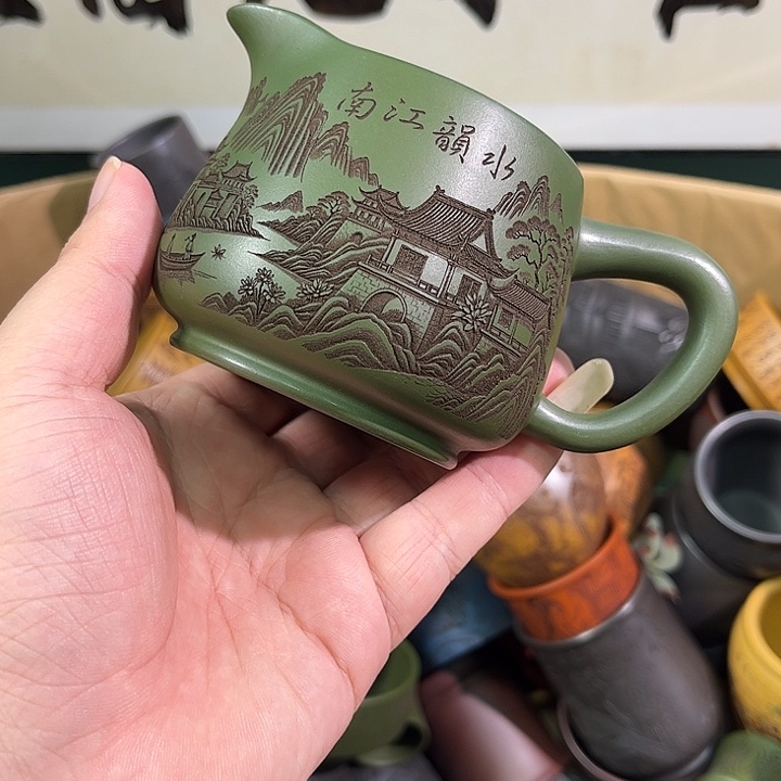 茶杯紫砂全手工紫砂主人杯