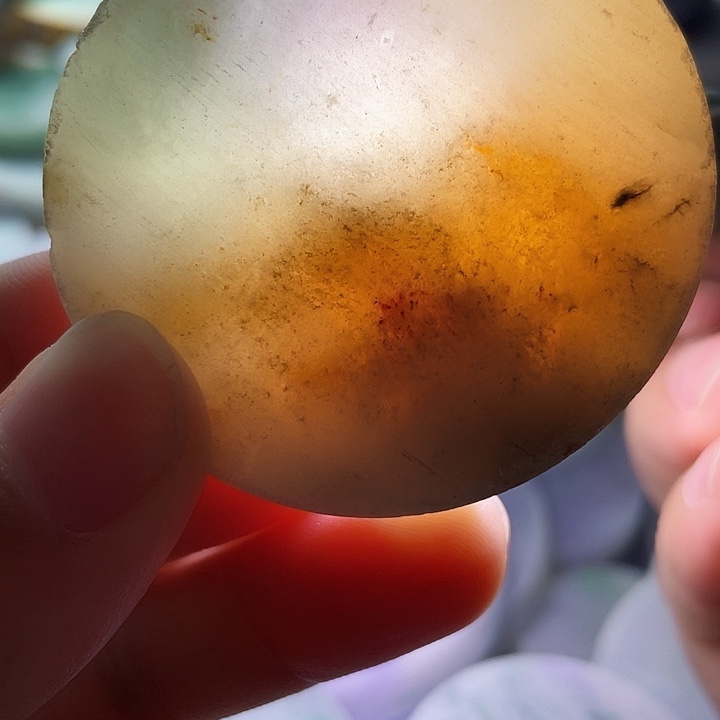 翡翠颈饰未镶嵌毛料13