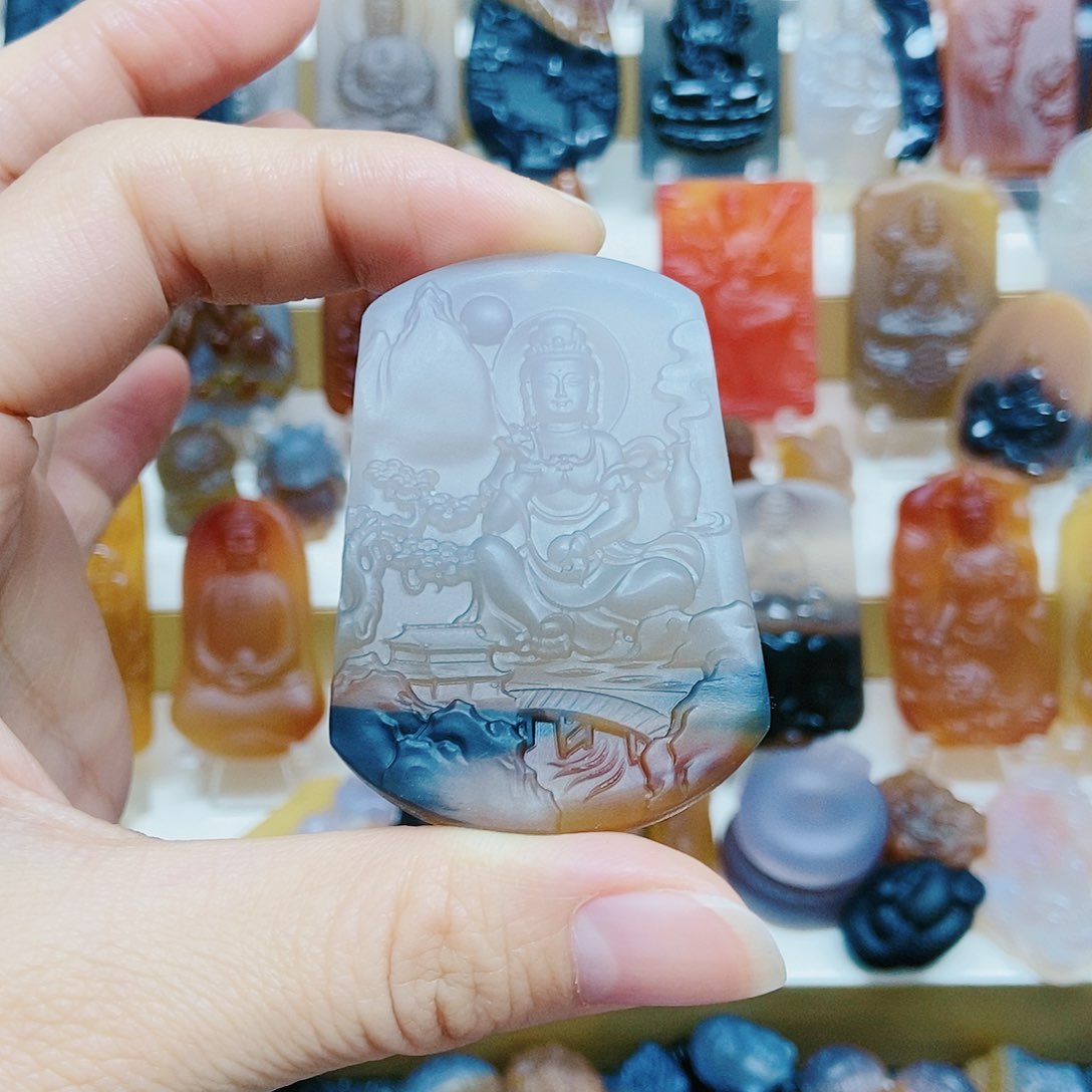 玛瑙/玉髓颈饰未镶嵌用****9