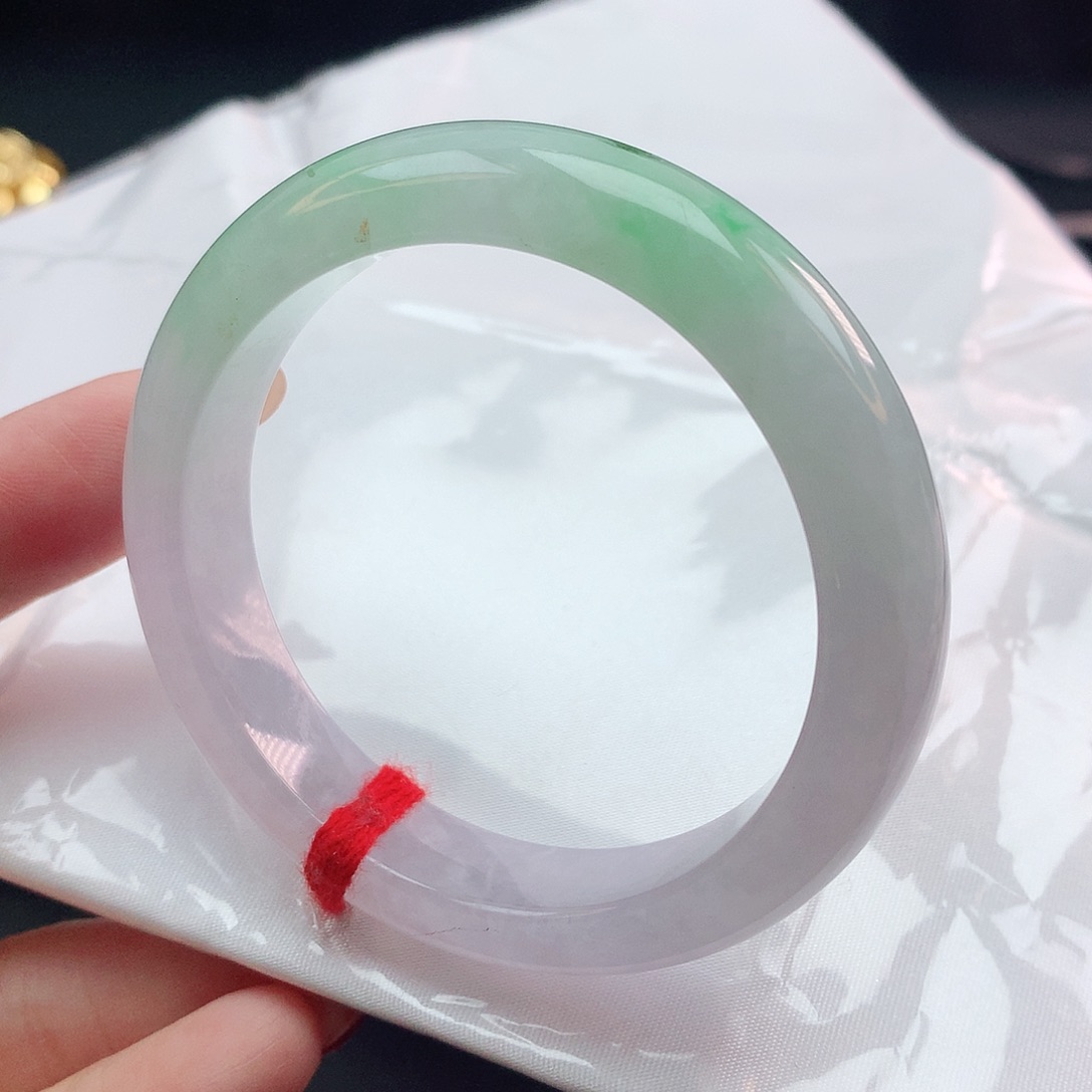 翡翠手镯未镶嵌52圈口882230