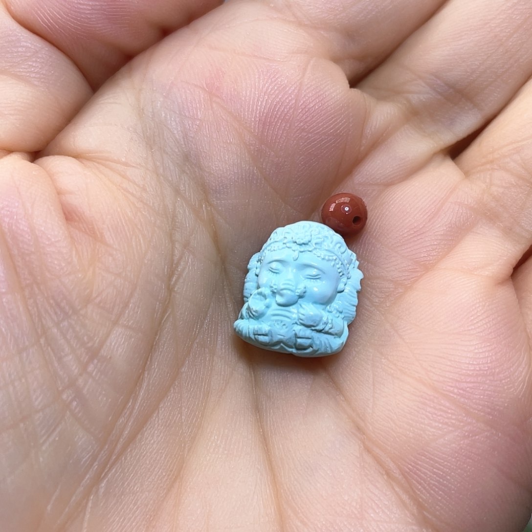 小***金南红玛瑙配饰未镶嵌