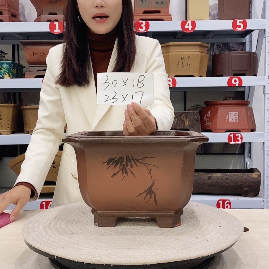 紫砂花盆紫砂花盆