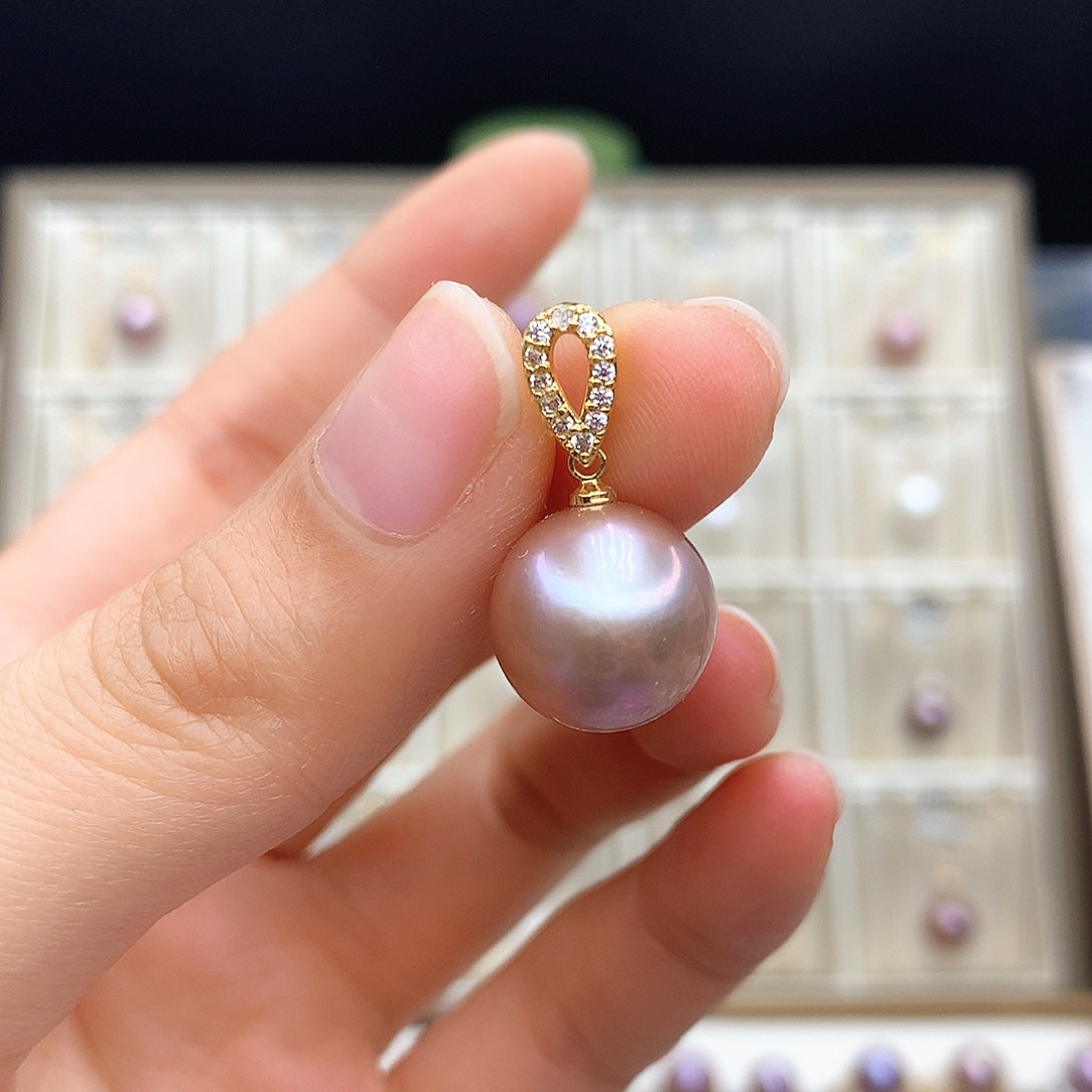 淡水珍珠颈饰合金