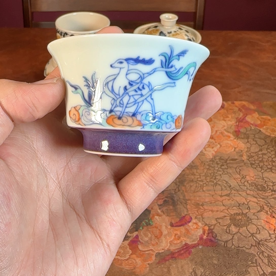 杯子景德镇手工手绘