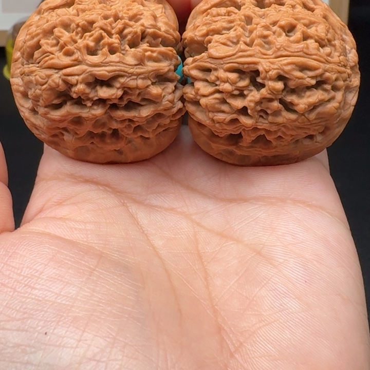 文玩核桃把件南将44