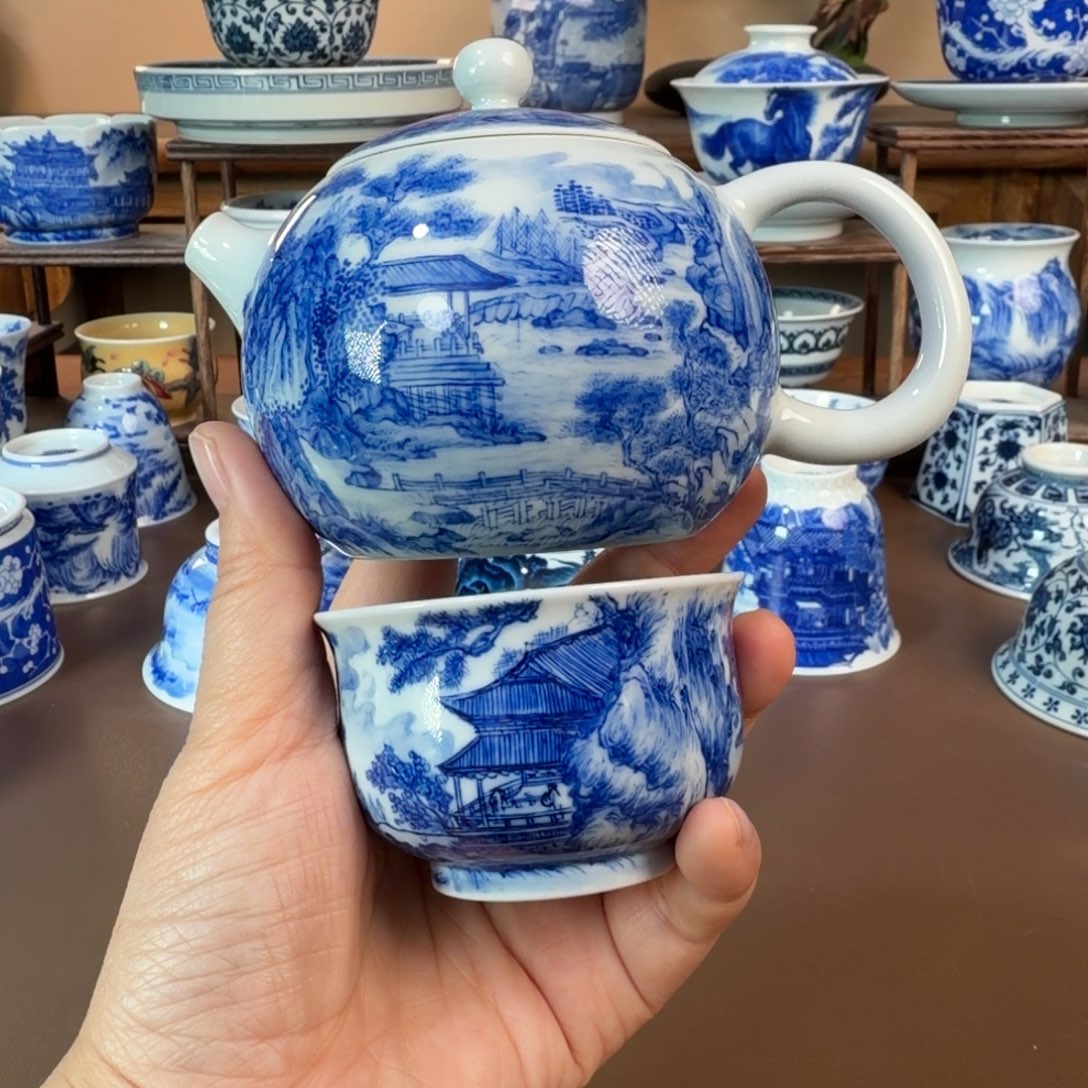 景德镇陶瓷手工手绘