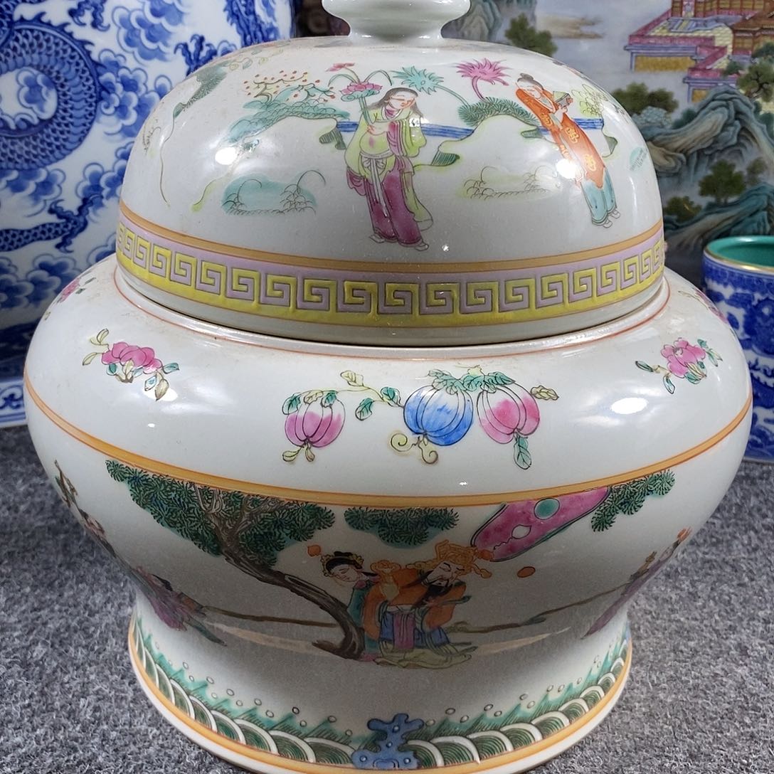 其他陶手工手绘陶瓷摆件工艺品
