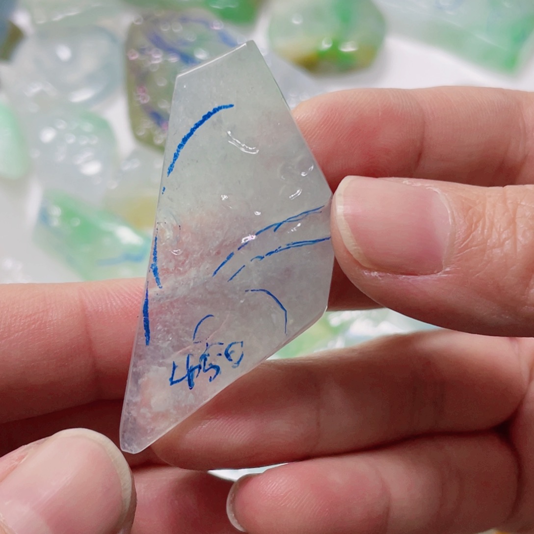 定制翡翠未镶嵌包工