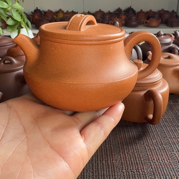 茶杯紫砂将坡金钟220cc