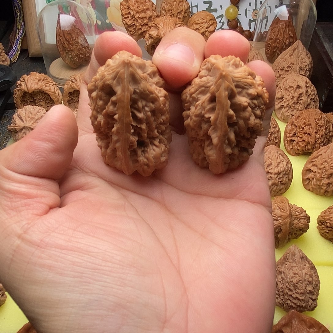 把件文玩核桃官帽一帆风顺38