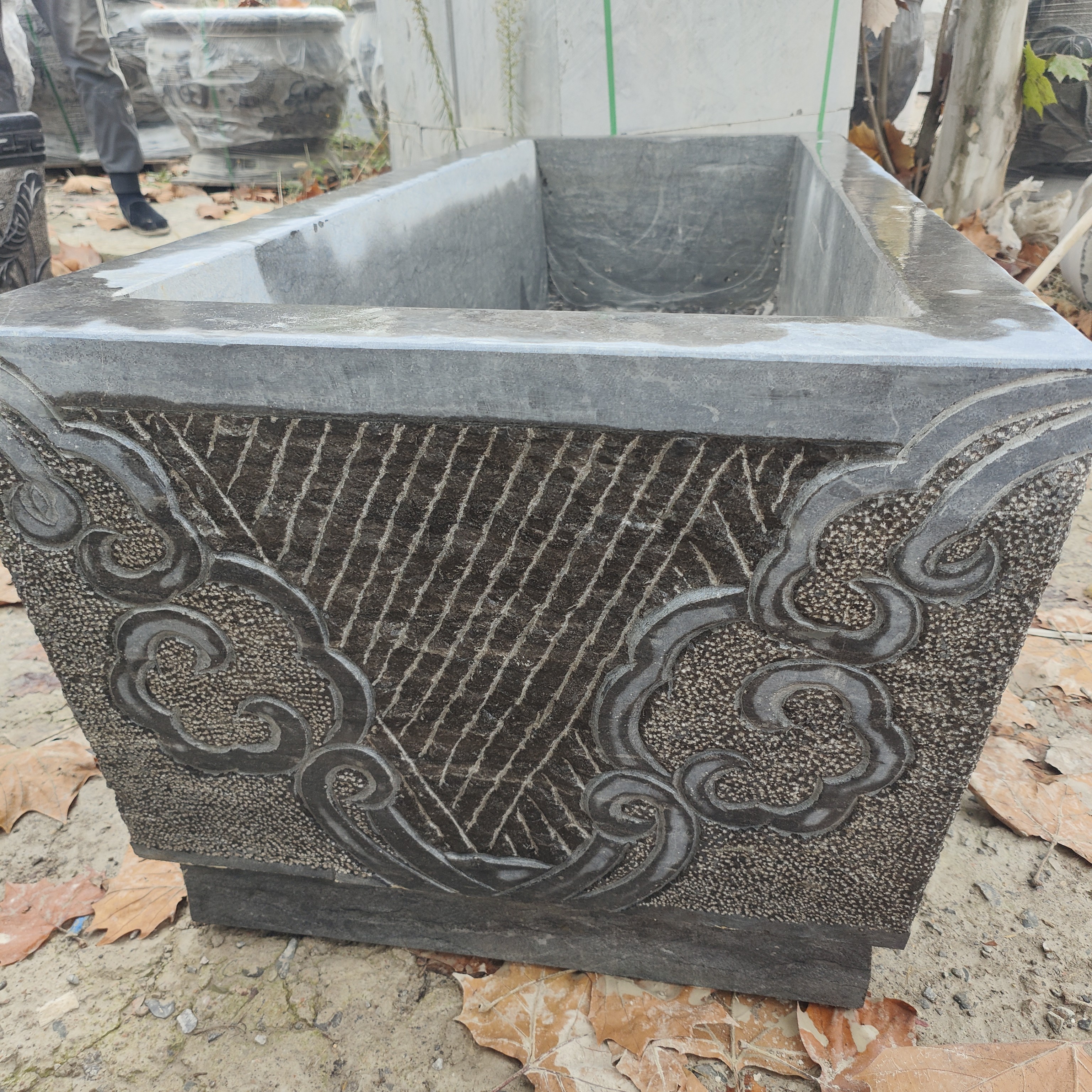 高端微景日进斗金款家居客厅书房桌面花卉花盆鱼缸