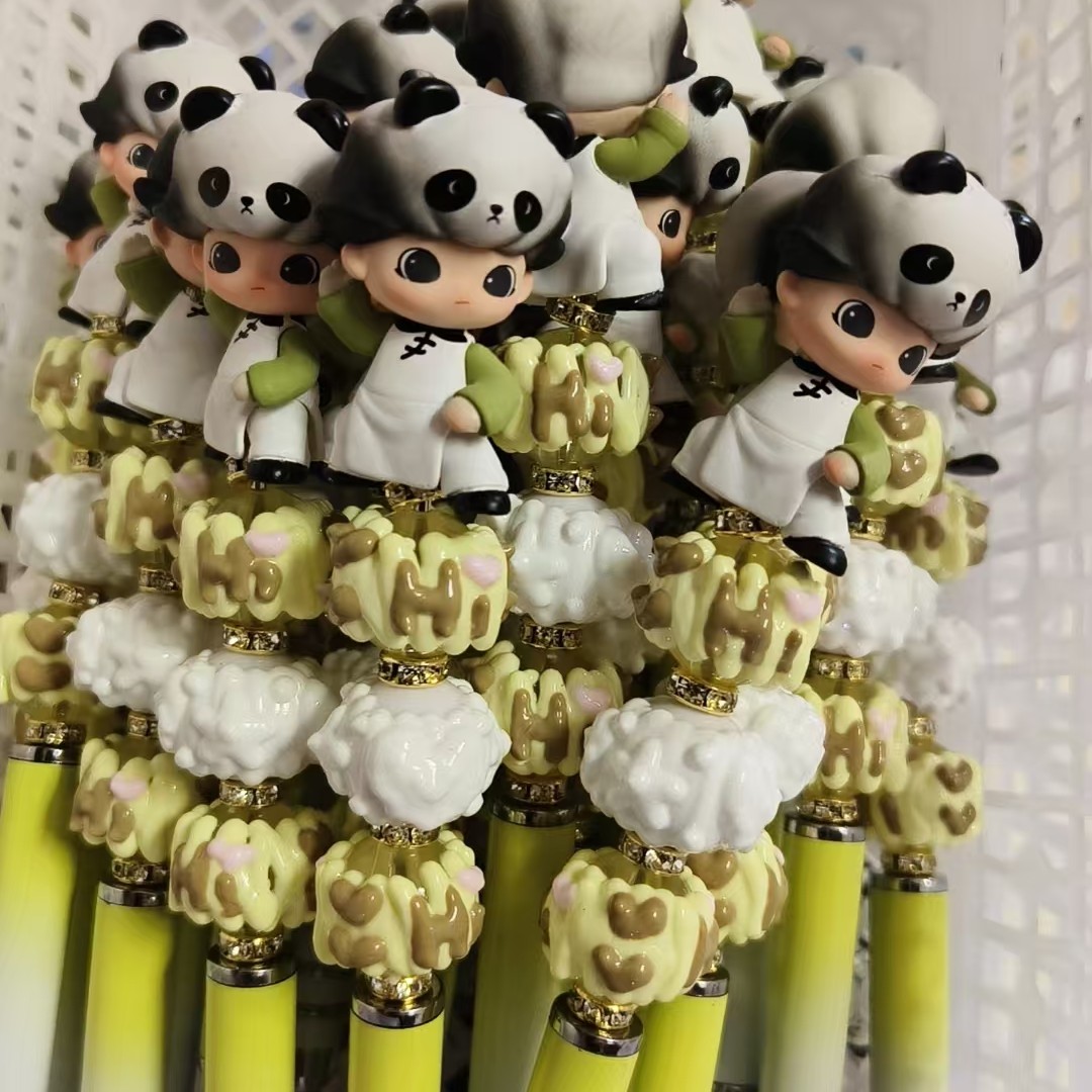 DIY手作创意萌粒笔男女学生2