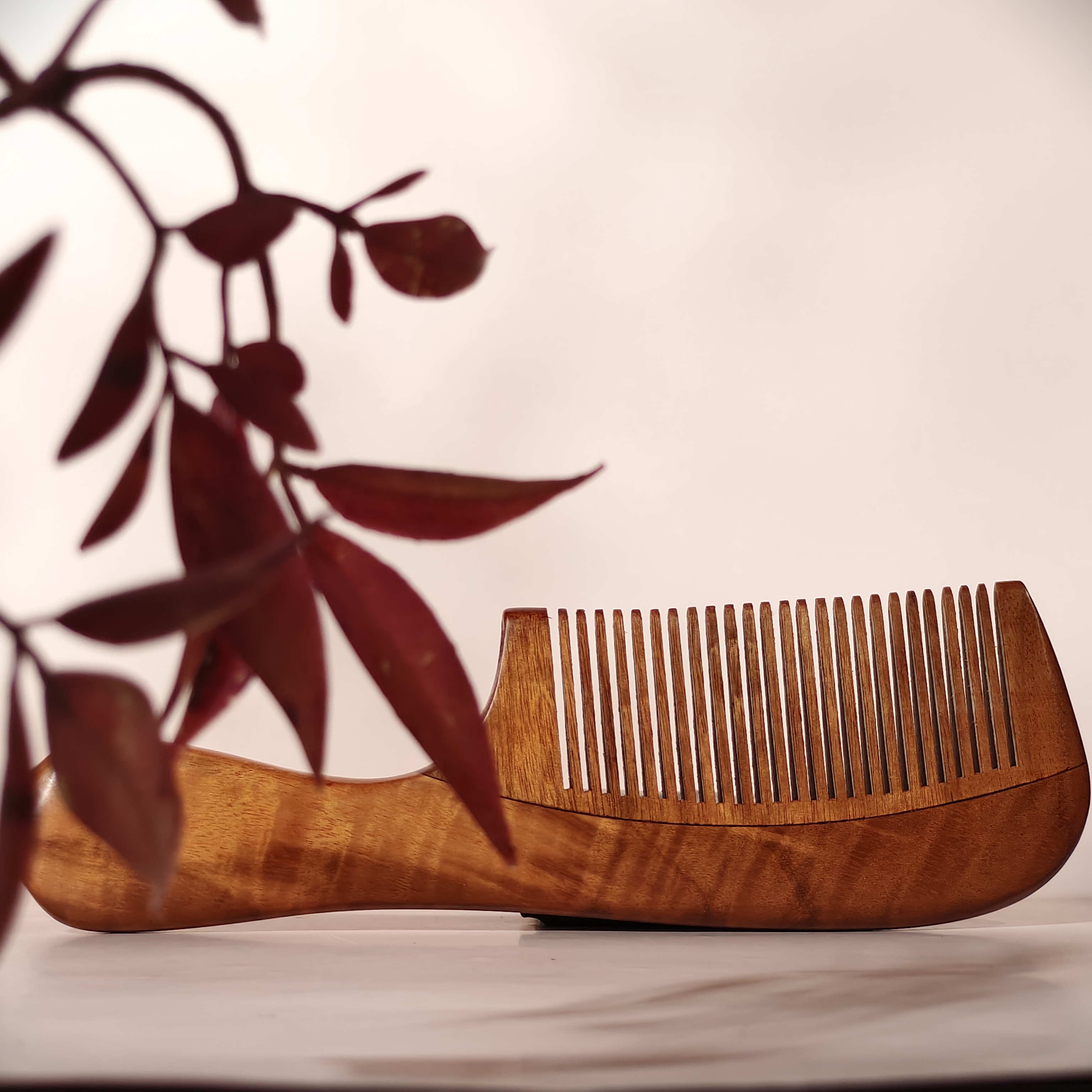 金丝楠梳子滑氏实用器尺寸18.5*4.9*1送礼自用 JSN0016-43020011