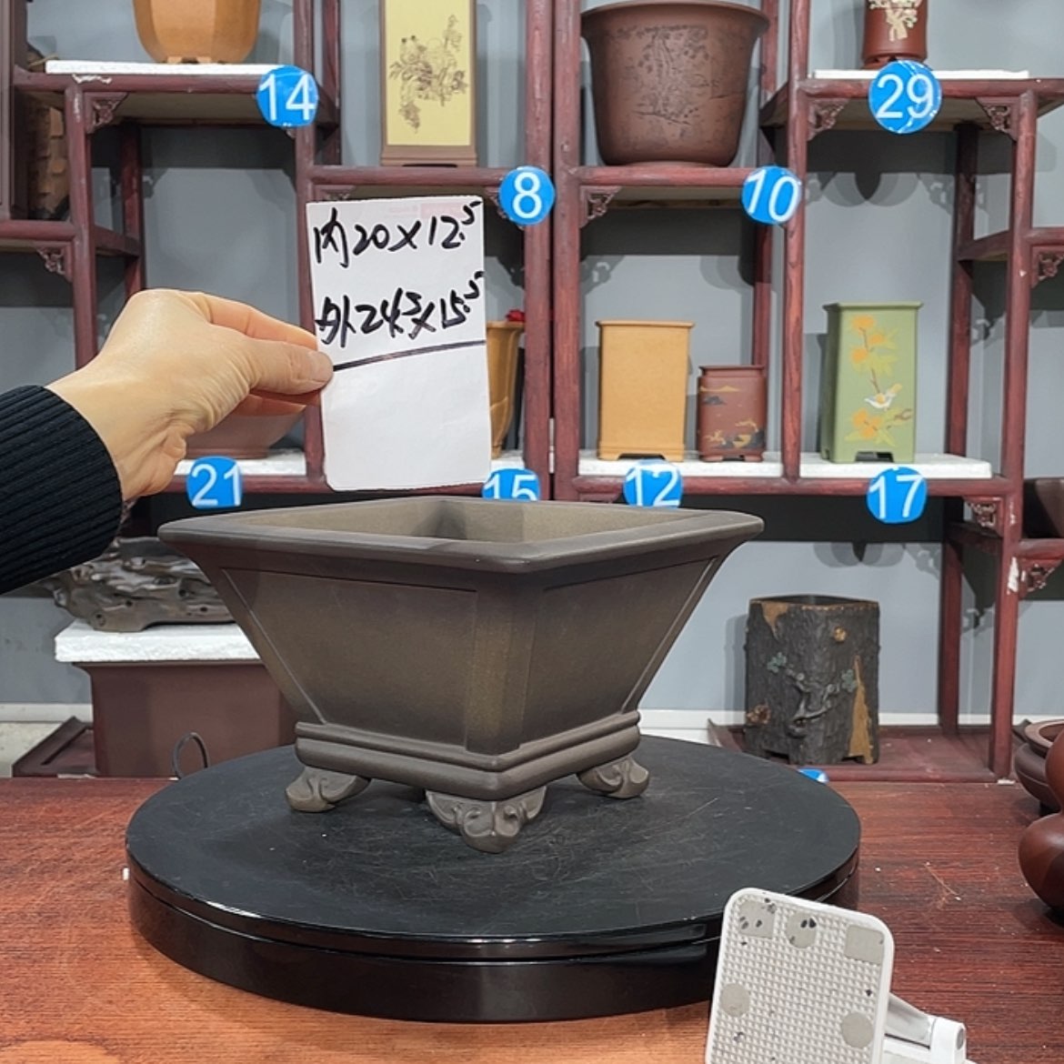 【闪购商品】紫砂花盆紫砂花盆