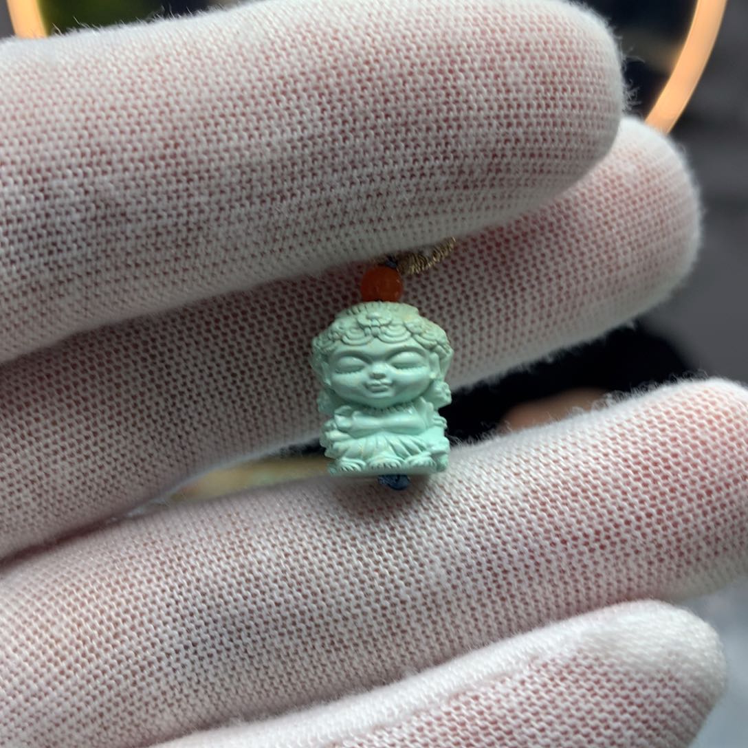 绿松石挂件未镶嵌