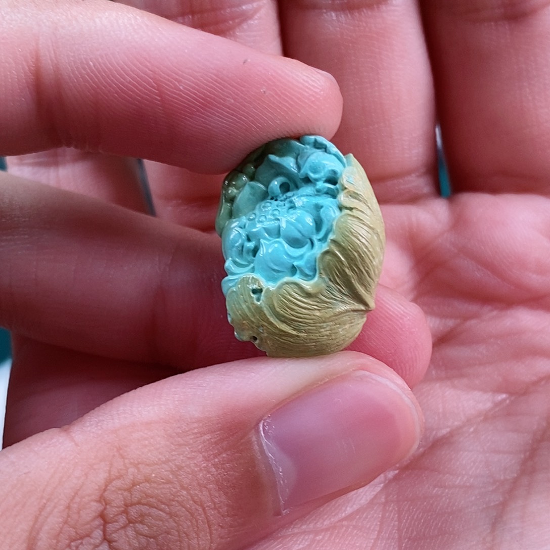 绿松石珠宝奇石未镶嵌