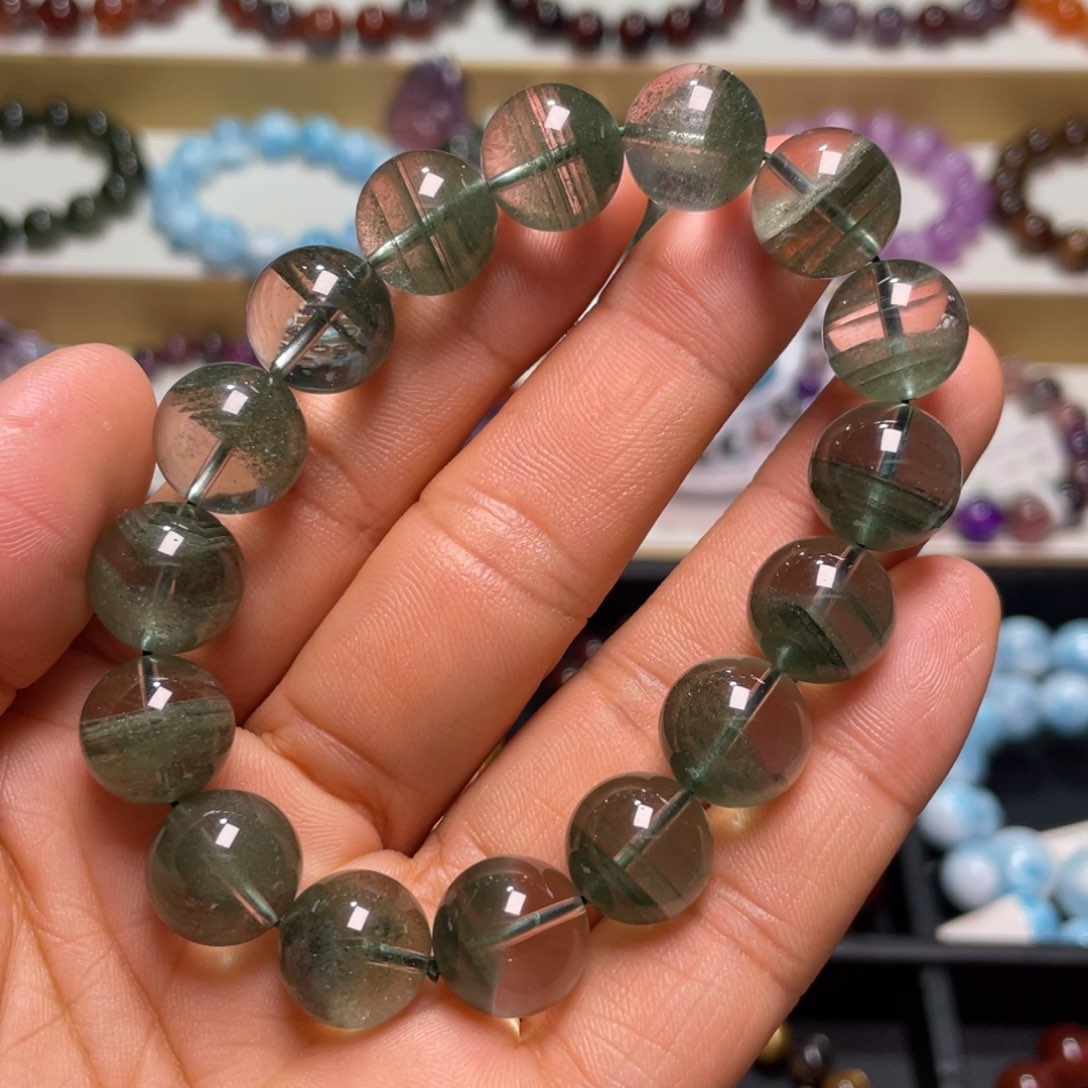 水晶手链未镶嵌绿幽灵