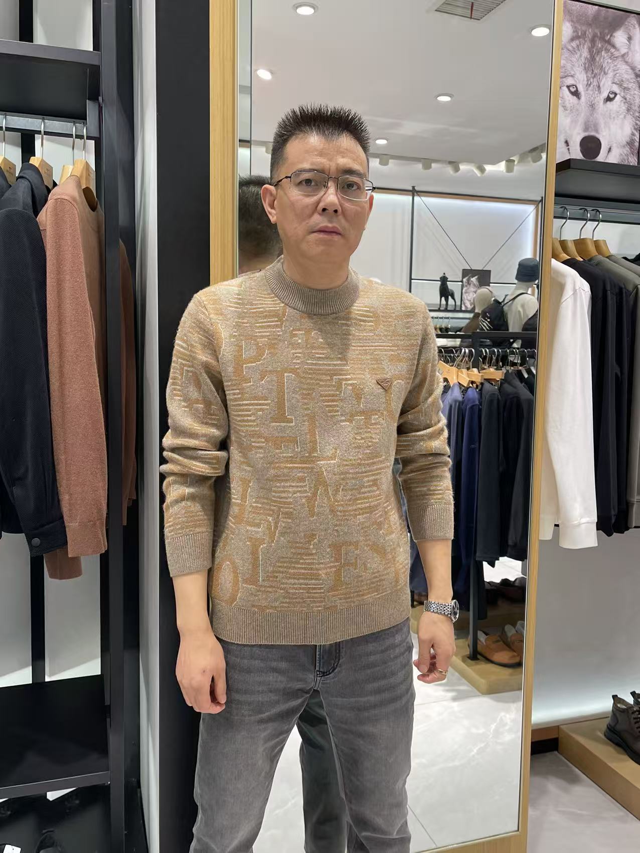 Septwolves/七匹狼24年秋冬季宠粉款毛衣（2348）