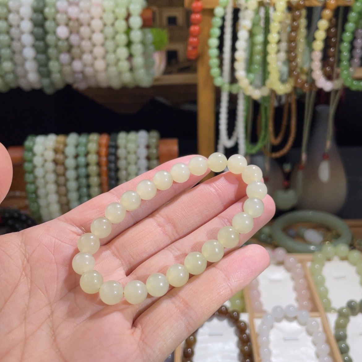 【闪购商品】和田玉手串未镶嵌