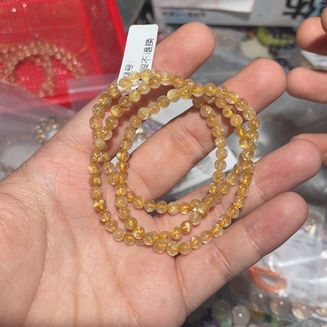 水晶手链未镶嵌七*娴手链