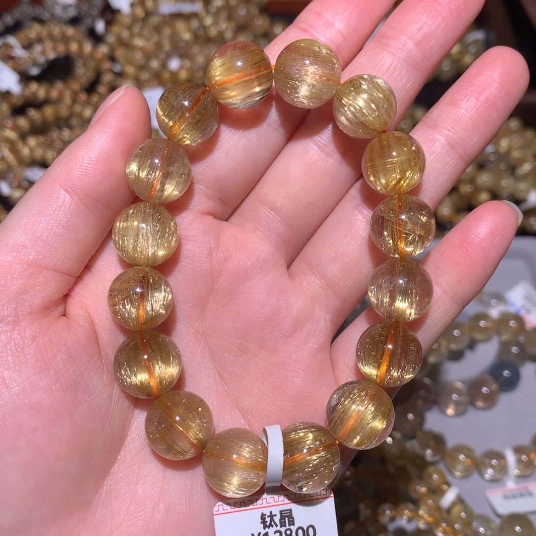 未镶嵌手链水晶13m