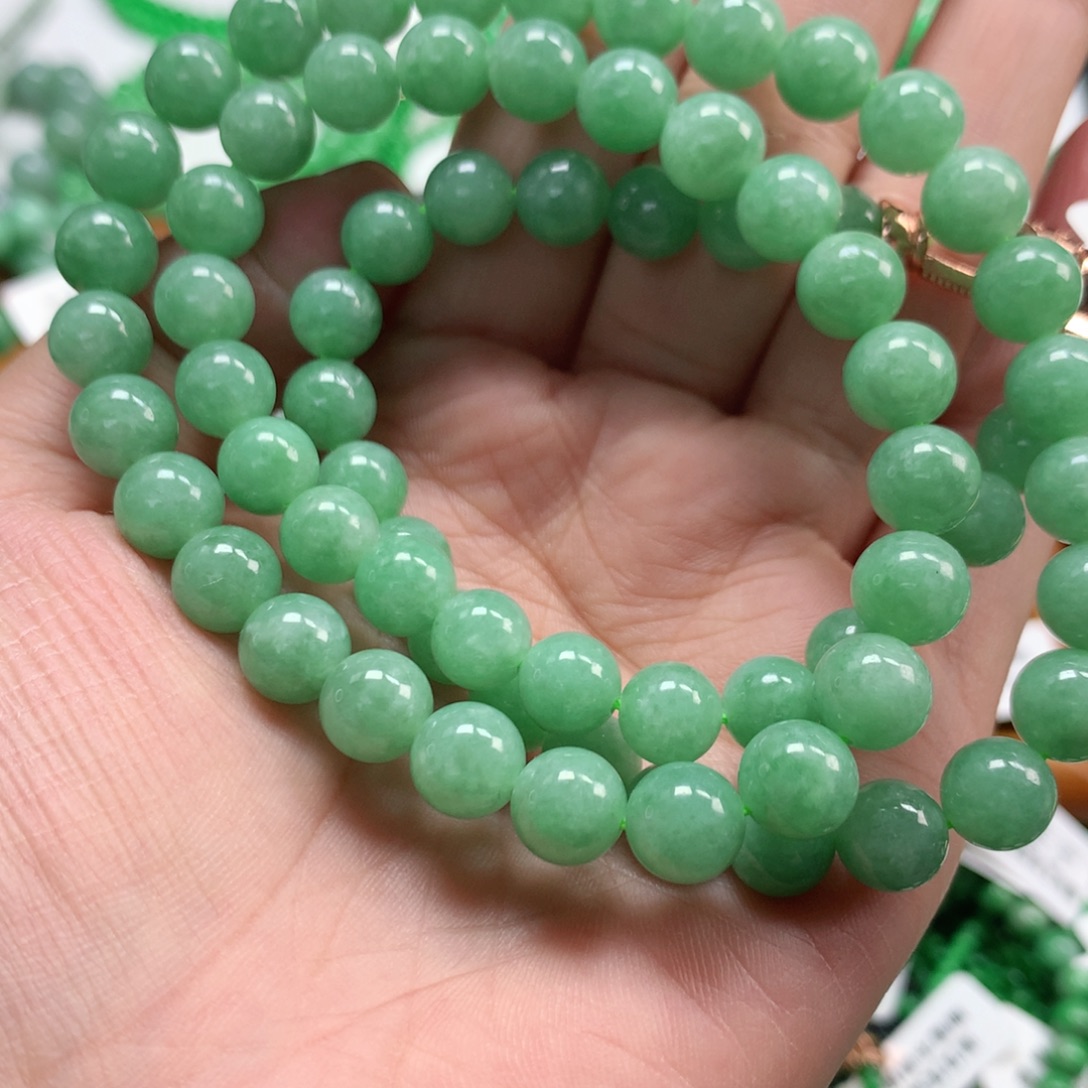 翡翠未镶嵌手链翡翠