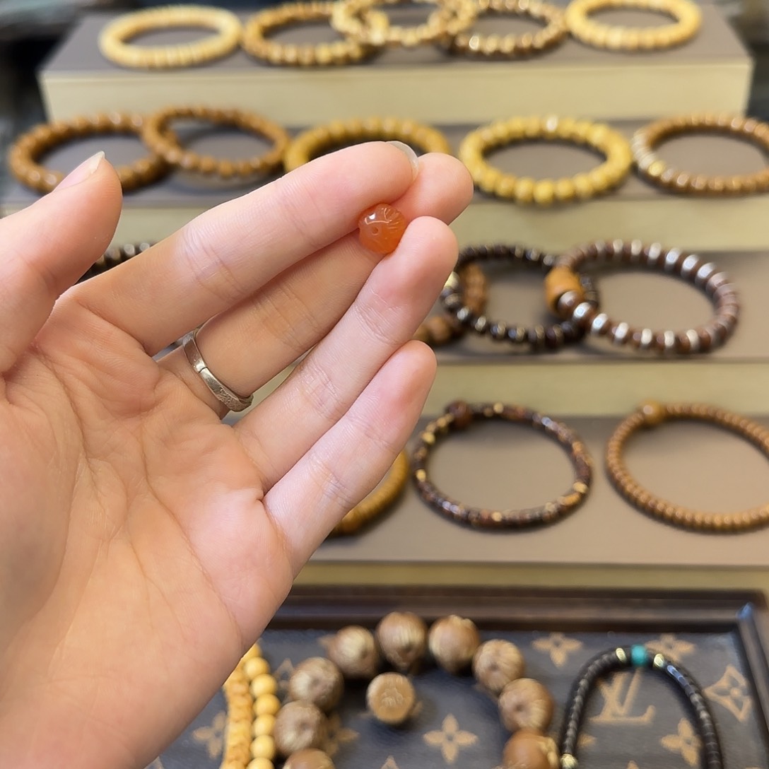 核桃手串/手链～配珠