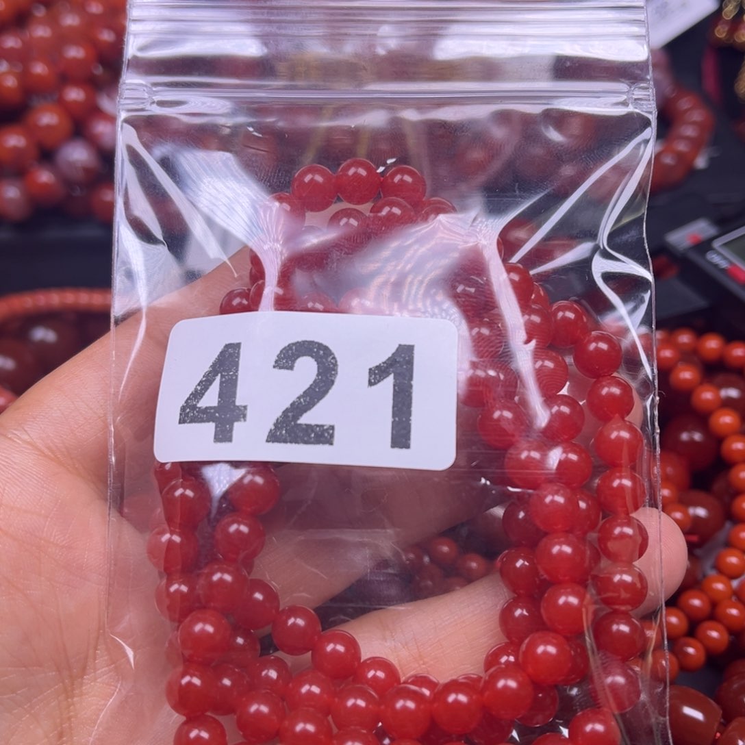 手链未镶嵌南红玛瑙王*