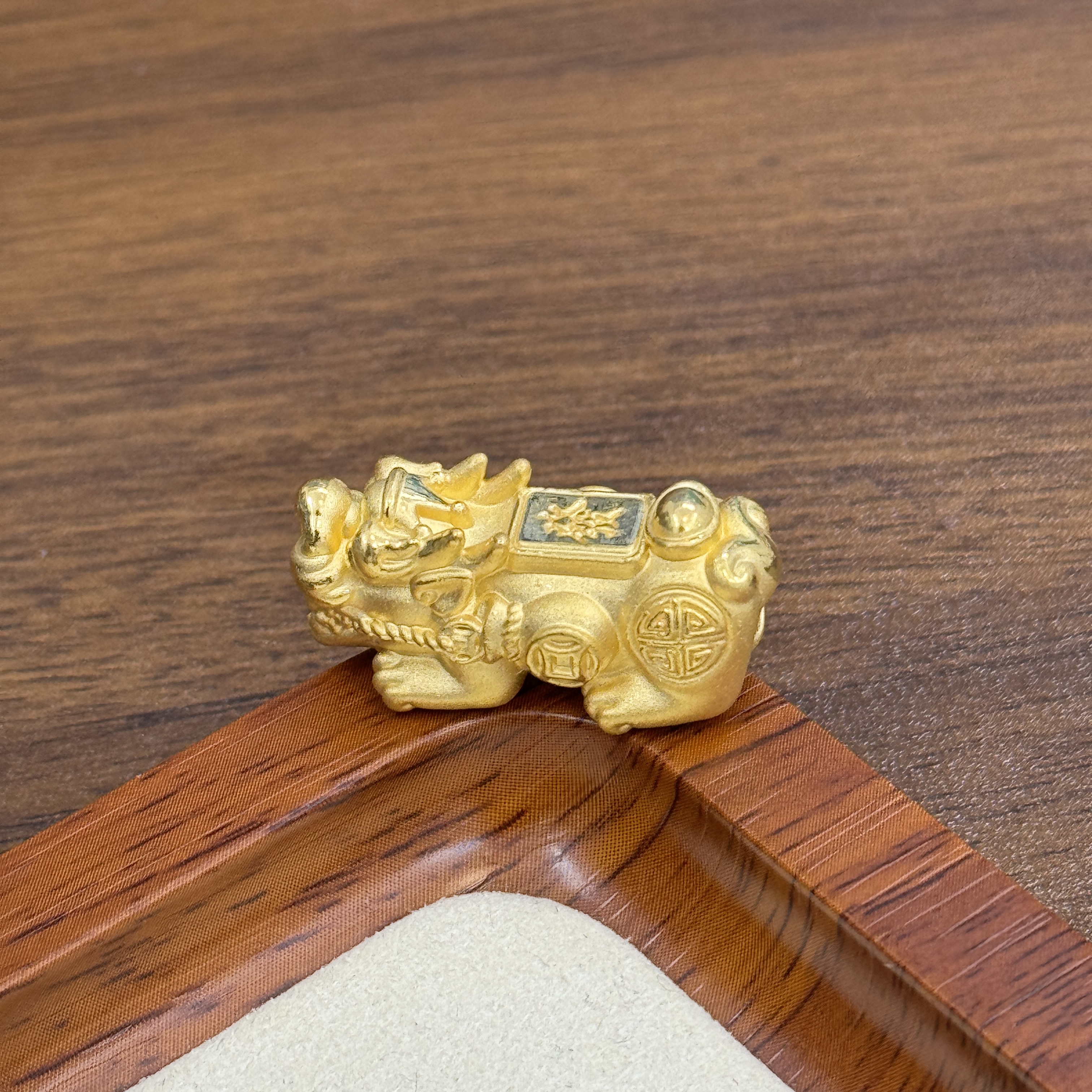 辉通黄金足金999大号逢赌必赢貔貅DP2055