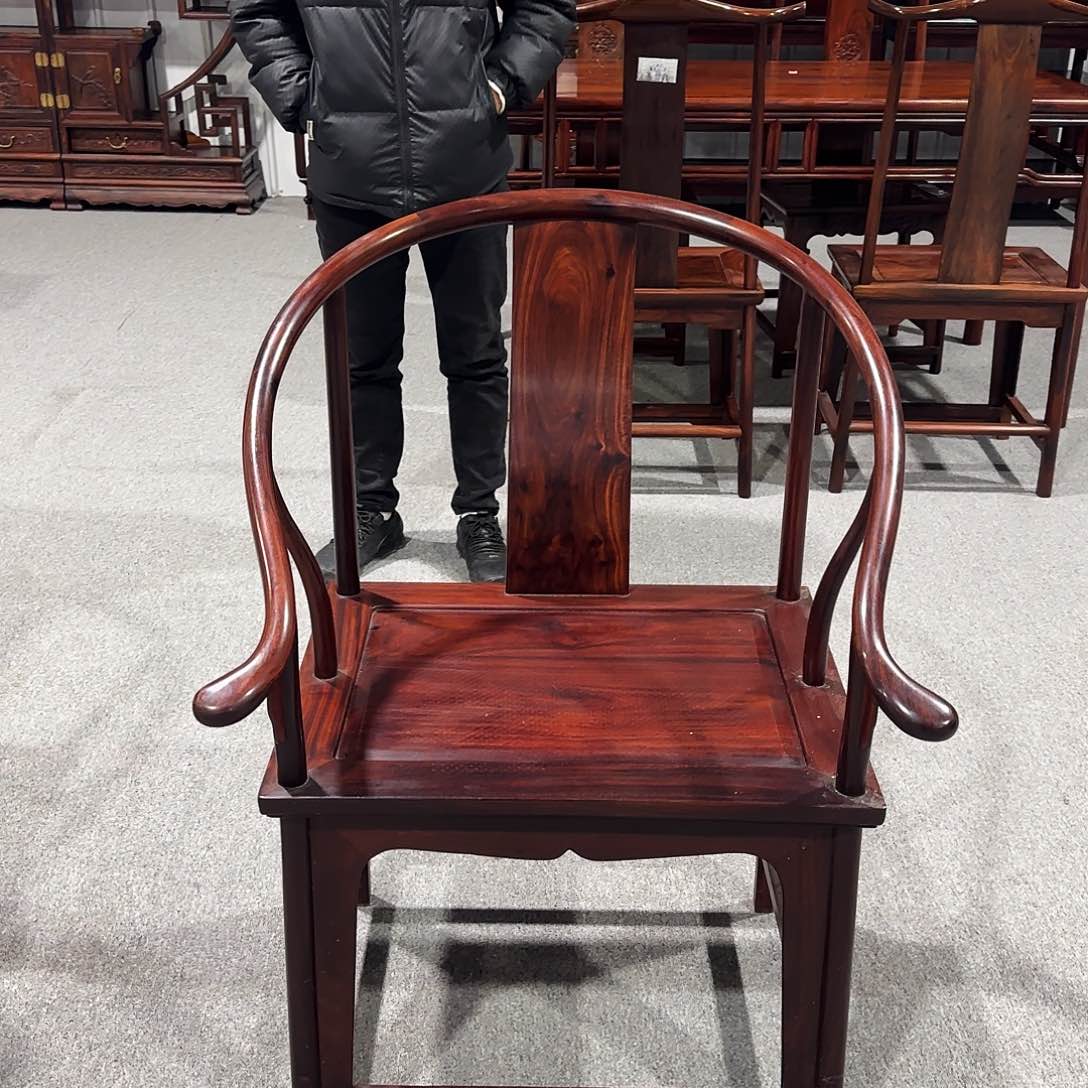 红酸枝木类家具圈椅（自提或运费自理