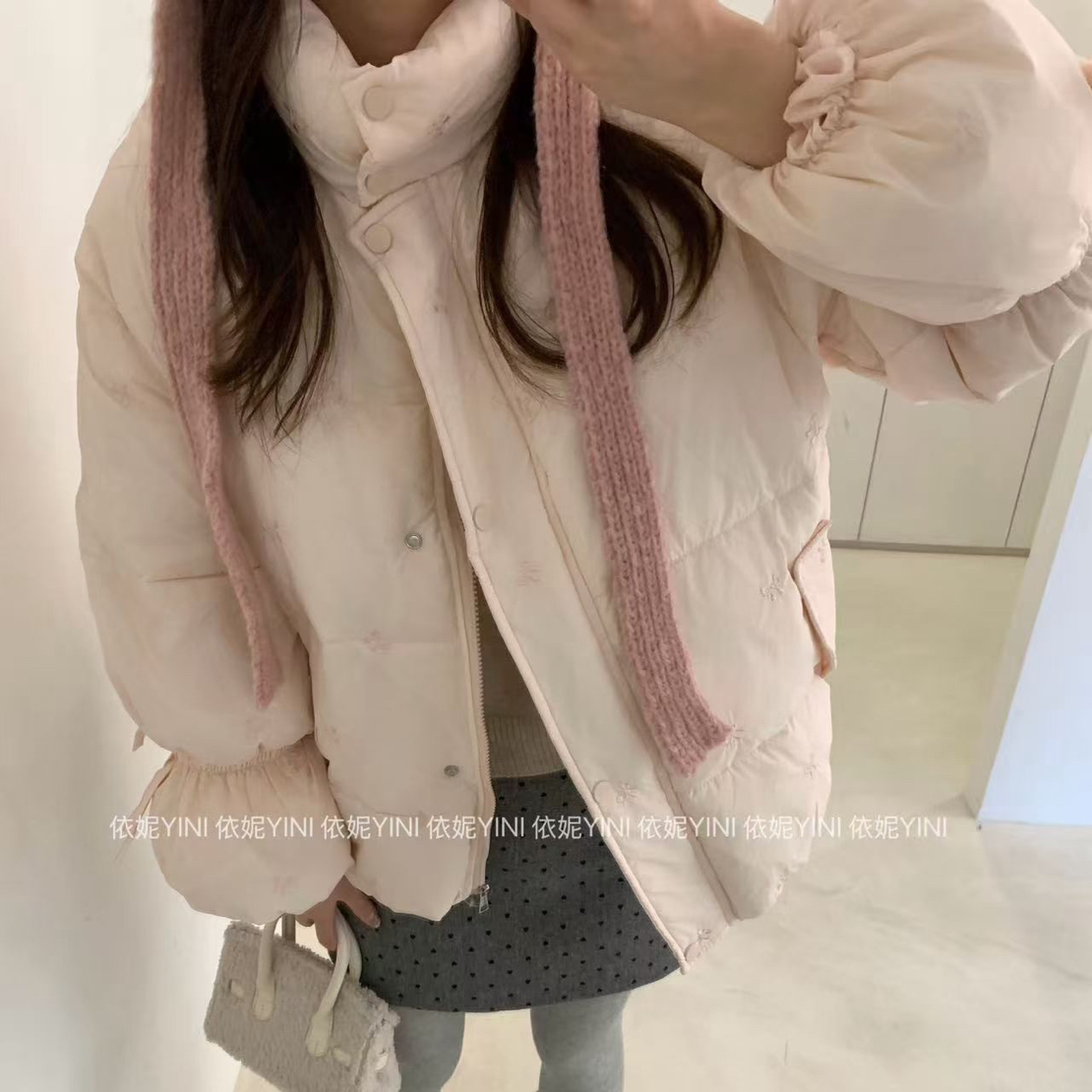 【CAOMEI】秋冬季小个子甜美减龄新款奶呼呼百搭外套