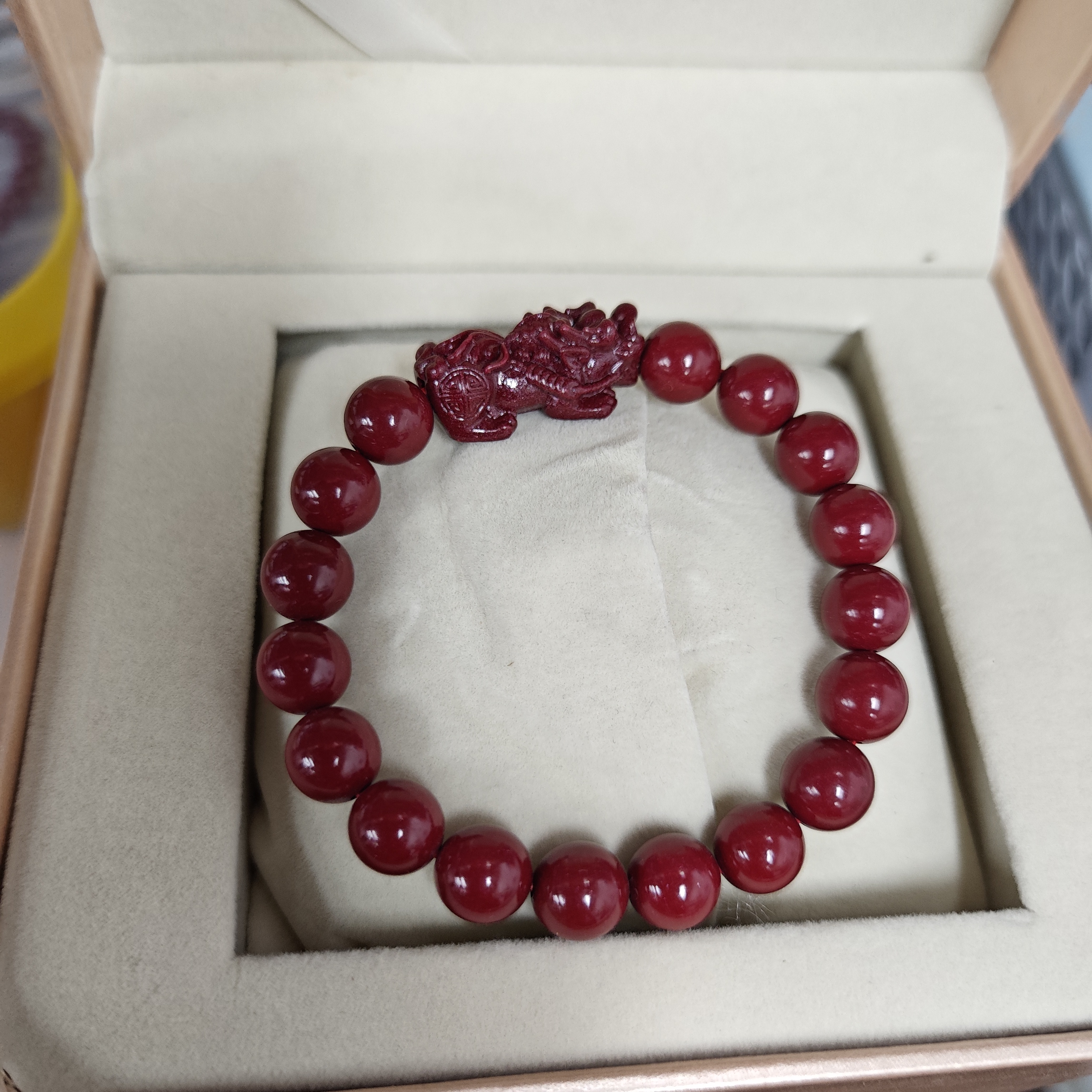 含辰砂工艺品NZ019-经典紫色手链