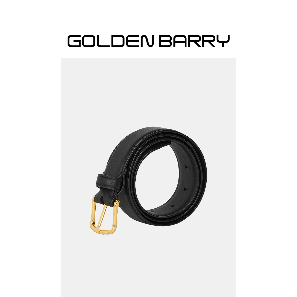 GOLDENBARRY|651003极简百搭经典中古腰带