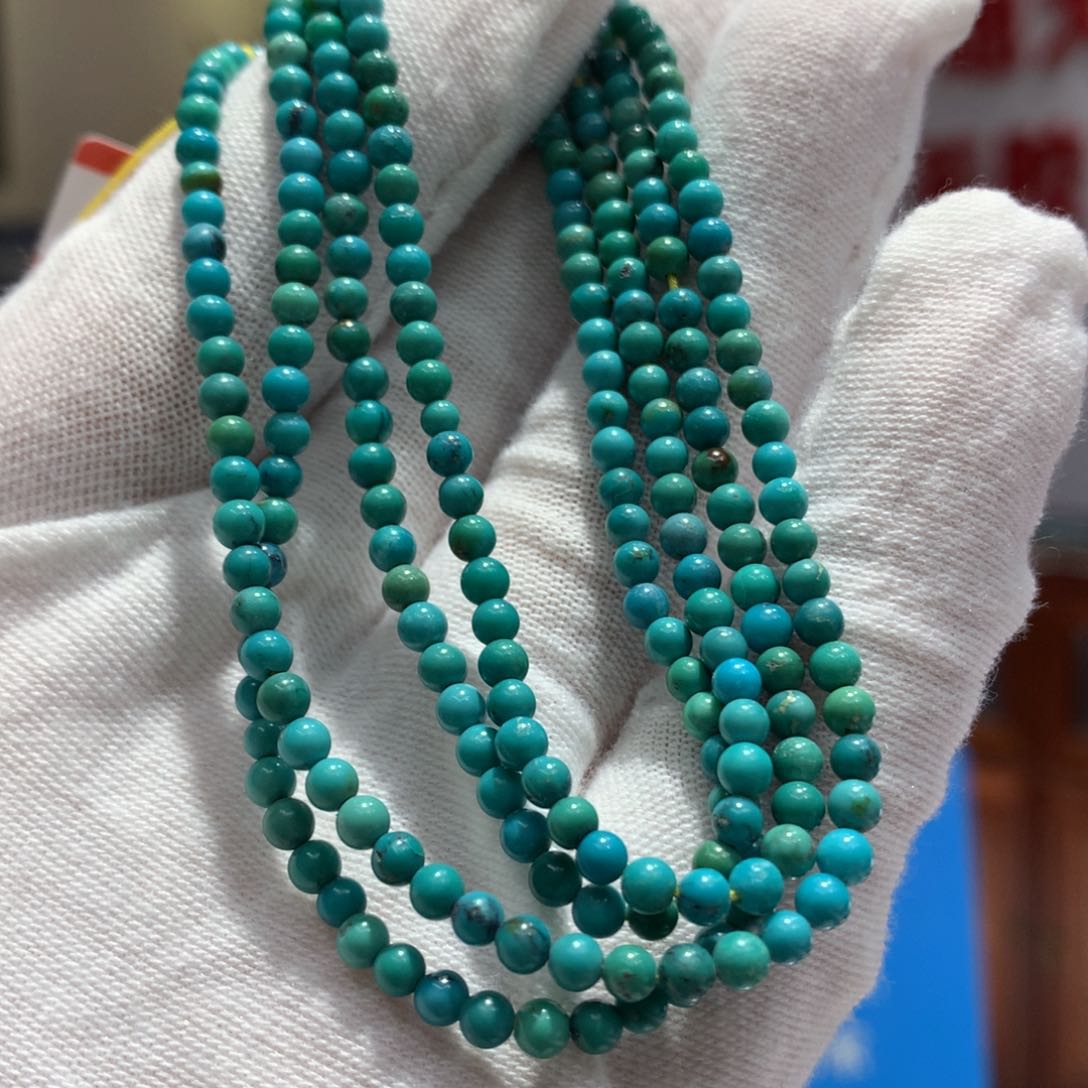 绿松石长链未镶嵌