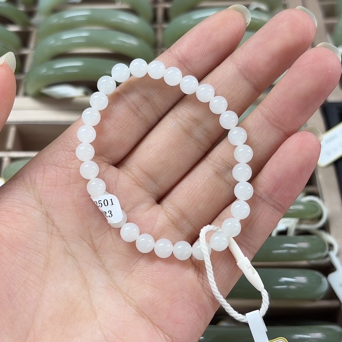 和田玉手链未镶嵌