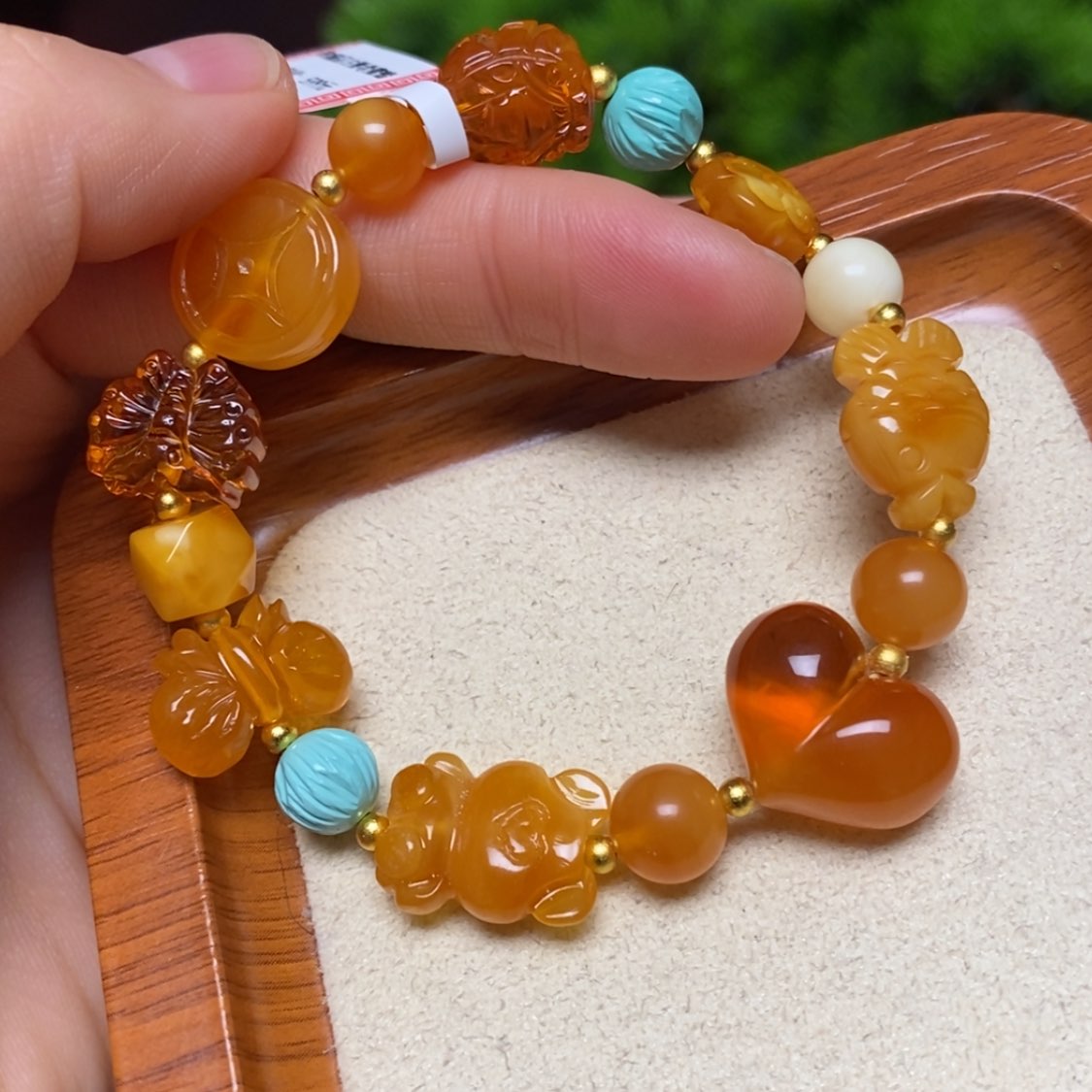 【闪购商品】未镶嵌蜜蜡手链手串