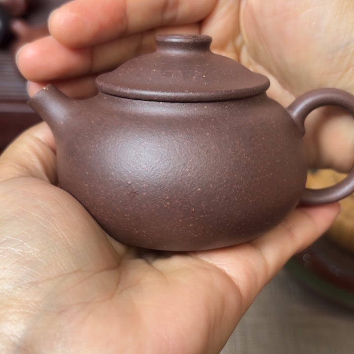 茶壶紫砂聚有财半手工
