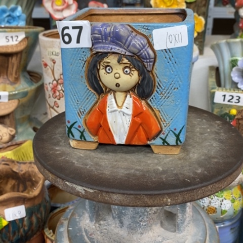 【闪购商品】红陶粗陶材质多肉花盆