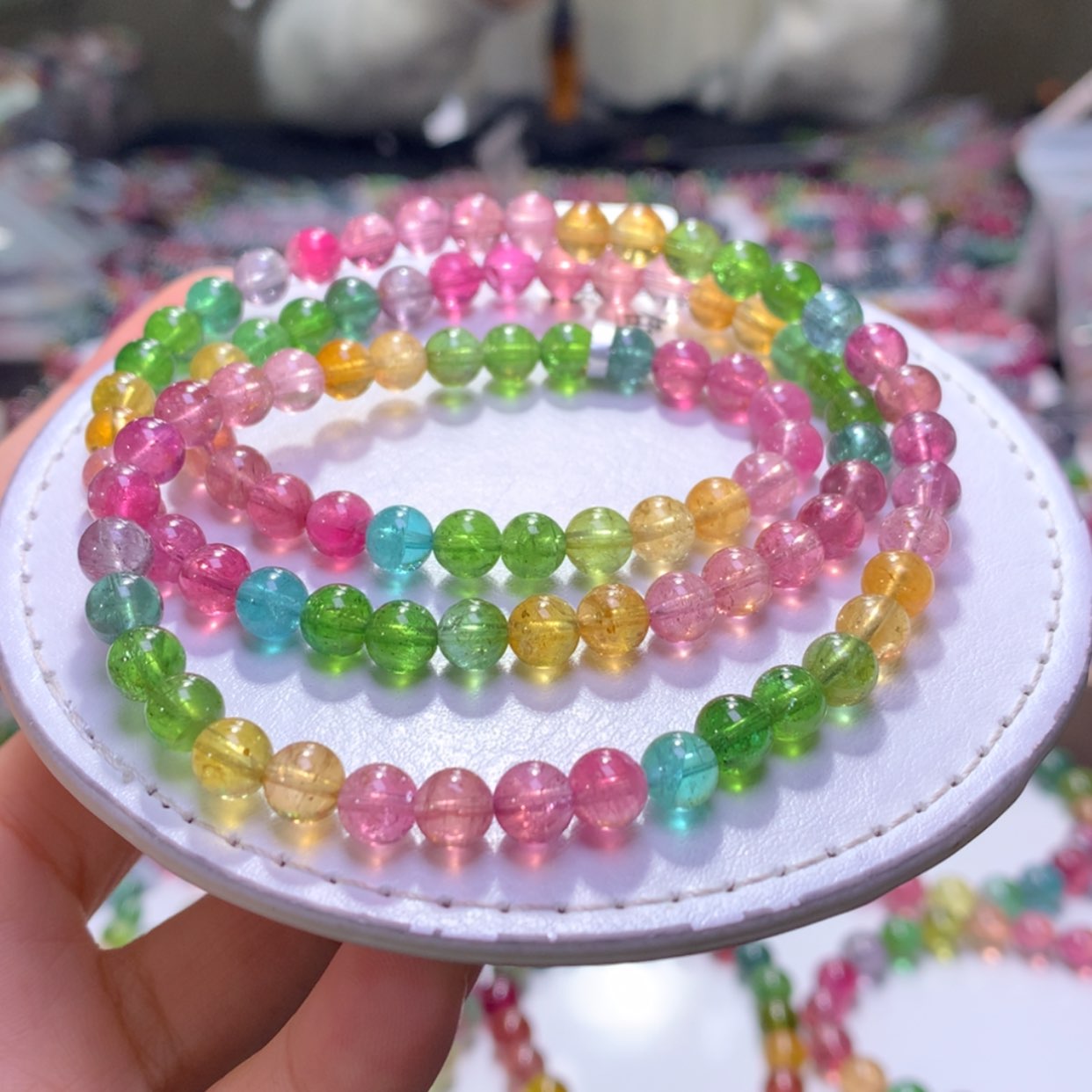 【闪购商品】未镶嵌手串碧玺