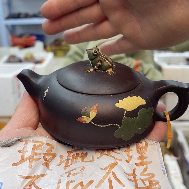 紫砂茶壶宜兴紫砂壶瑕疵