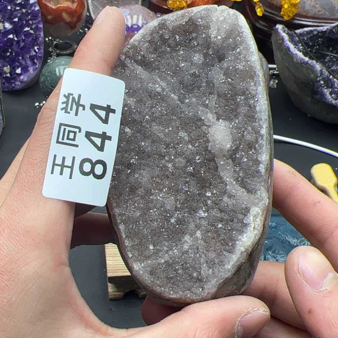 紫晶水晶摆件未镶嵌844