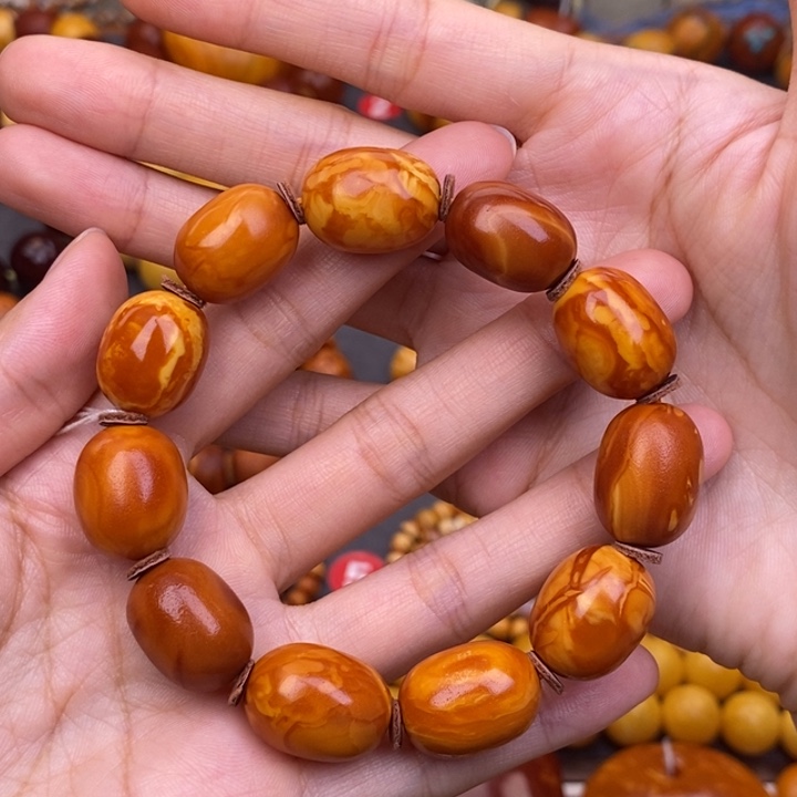 琥珀未镶嵌裸石蜜蜡M