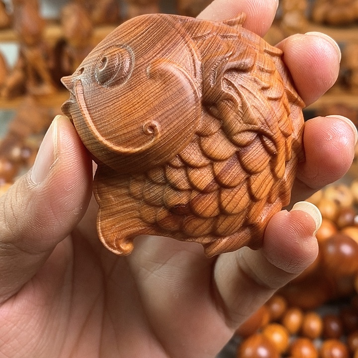 柏木（崖柏）崖柏手把件