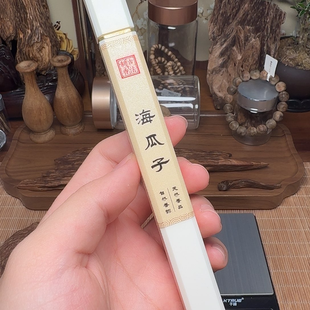 沉香10g海瓜子勾丝线香