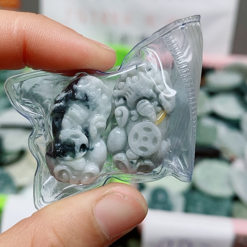 【闪购商品】翡翠颈饰未镶嵌纯天然