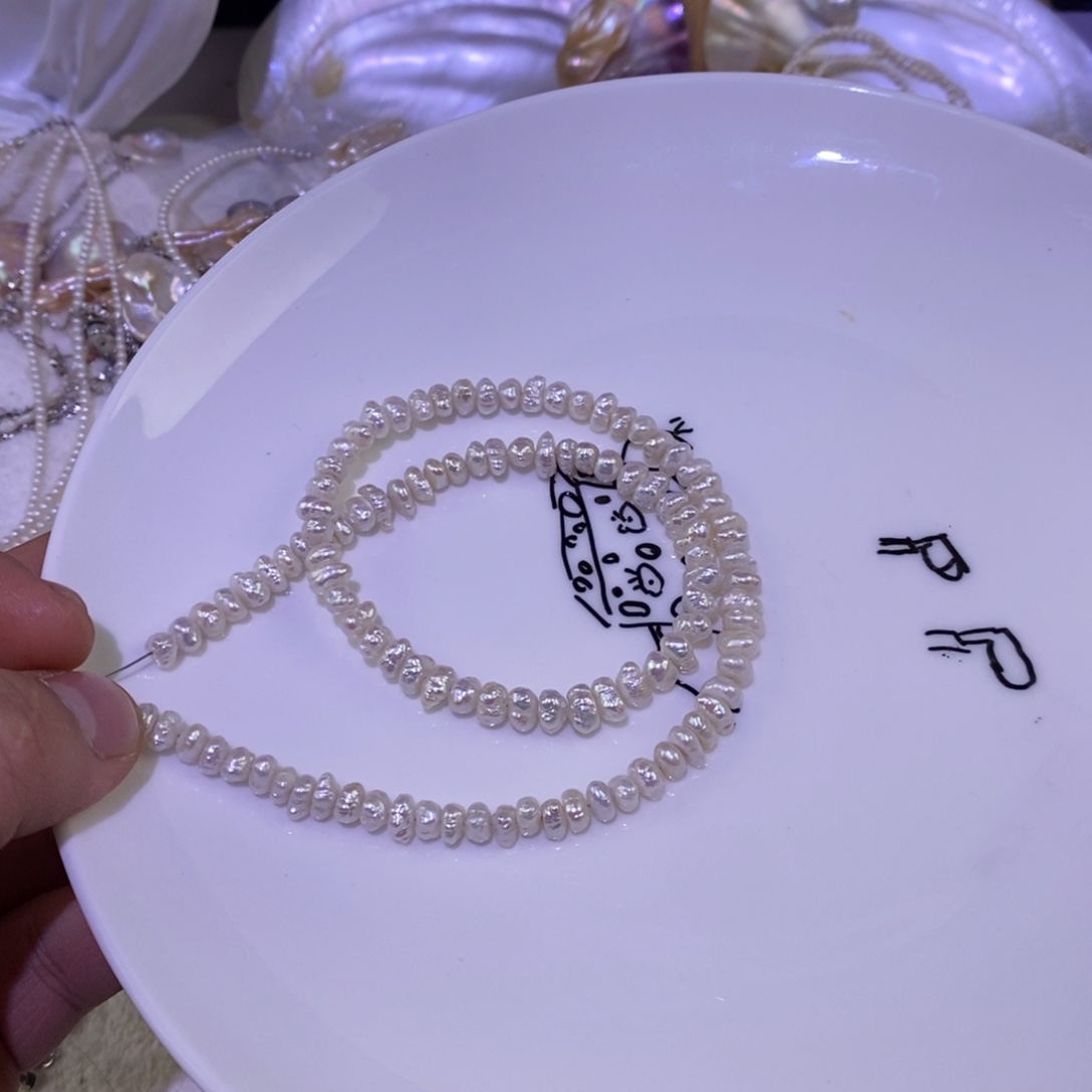 淡水珍珠未镶嵌颈饰