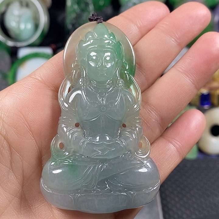 吴***伯紫金钵盂菩提吊坠